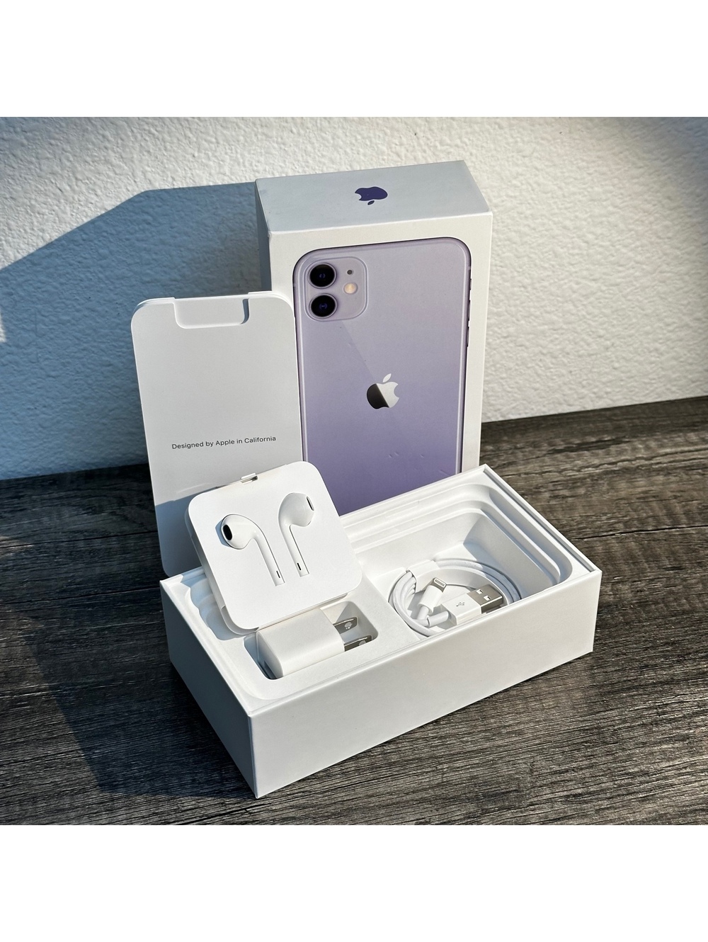 Apple iPhone 11 Purple 64GB Box w/ Accessories No Phone
